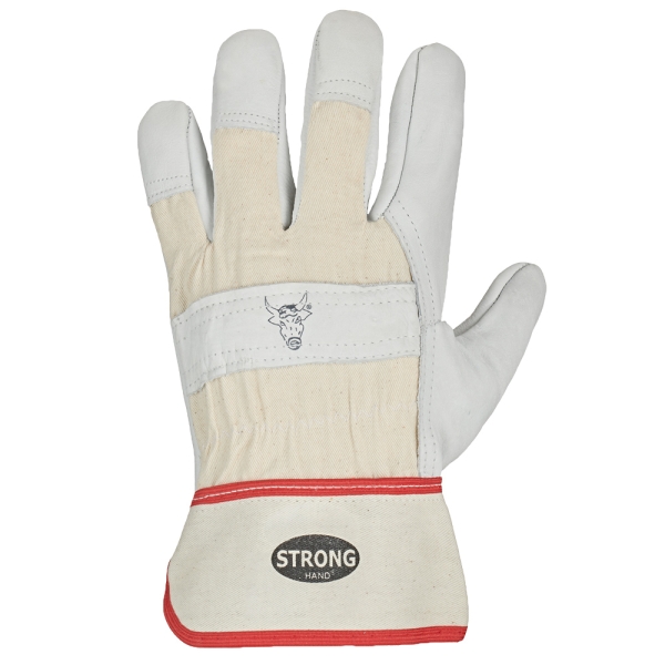 F-STRONGHAND, Rindvollleder, Arbeitshandschuhe, *CLASSIC-STIERKOPF* , VE: 120 Paar