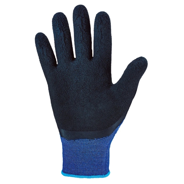 F-STRONGHAND, Feinstrick, Latex beschichtet, Arbeitshandschuhe, *SCOTT*, VE: 120 Paar, schwarz/blau