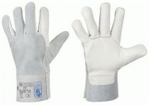 F-STRONGHAND, Leder-Arbeits-Handschuhe, VS 52, grau