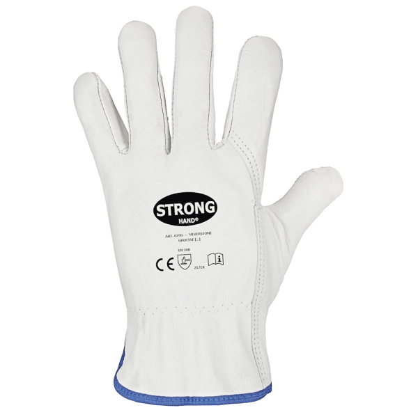 F-STRONGHAND, Rindnappaleder, Arbeitshandschuhe, Driver,*SILVERSTONE*, VE: 60 Paar