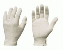 12 Paar Baumwoll-Trikot-Handschuhe Gr 8 Handschuh Unterziehhandschuh Jersey 