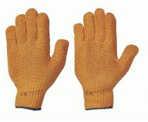 F-STRONGHAND, Strick-Arbeits-Handschuhe, CRISS-CROSS, orange
