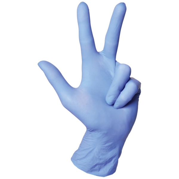 F-SEMPERGUARD, Nitril-Einweghandschuhe, *SEMPERGUARD NITRIL Xtra Lite*, Box � 200 St�ck, VE: 10 Boxen, blau