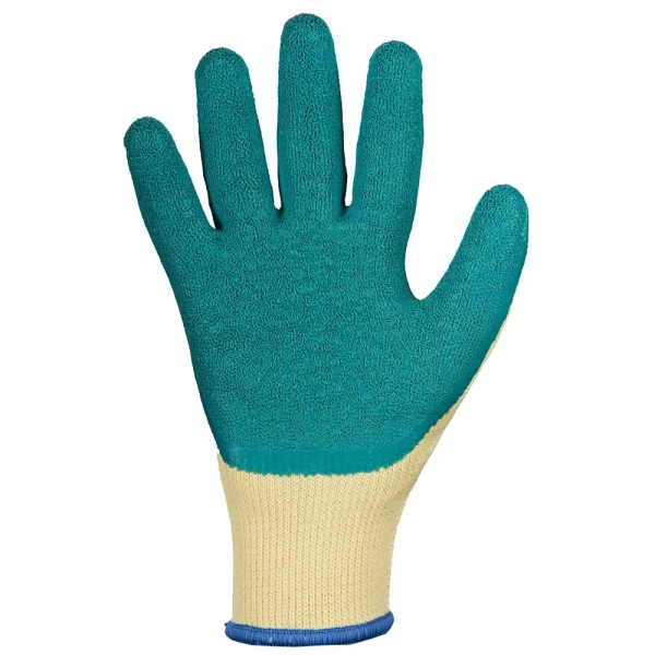 F-STRONGHAND, Latex, Arbeitshandschuhe, *SPECIALGRIP*, VE: 120 Paar, gelb/gr�n
