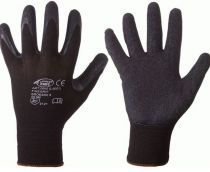 F-STRONGHAND-Feinstrick-Arbeits-Handschuhe, FINEGRIP, schwarz