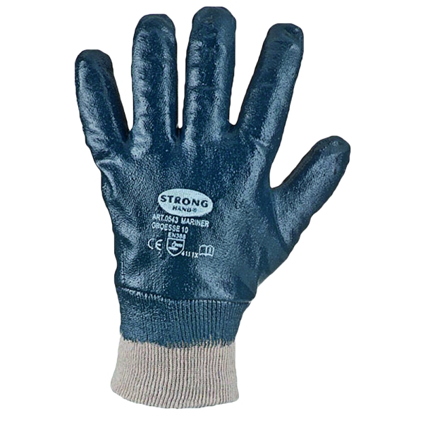 F-STRONGHAND, Nitril, Arbeitshandschuhe, *MARINER*, VE: 144 Paar, blau