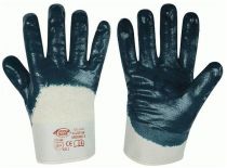F-STRONGHAND-Nitril-Arbeits-Handschuhe, BLUESTAR, blau