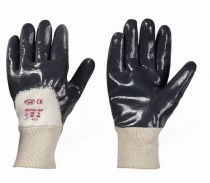 F-STRONGHAND-Nitril-Arbeits-Handschuhe, NITRILSTAR, schwarz