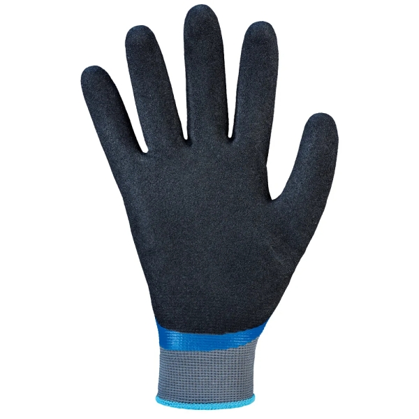 F-STRONGHAND, Nylon, Nitrilbeschichtung, Arbeitshandschuhe, *LAREDO*, VE: 144 Paar, blau/schwarz