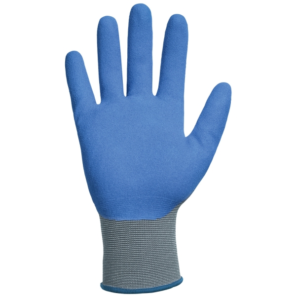 F-STRONGHAND, Nylon, Nitrilbeschichtung, Arbeitshandschuhe,*BLUE MOUNTAINS*, VE: 144 Paar, grau/blau