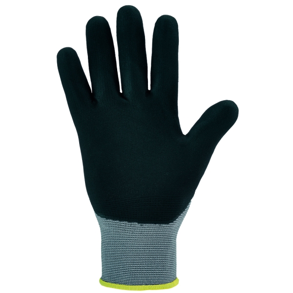 F-OPTIFLEX-Nitril-Arbeitshandschuhe, *LIQUIMATE*, VE: 144 Paar, grau/schwarz