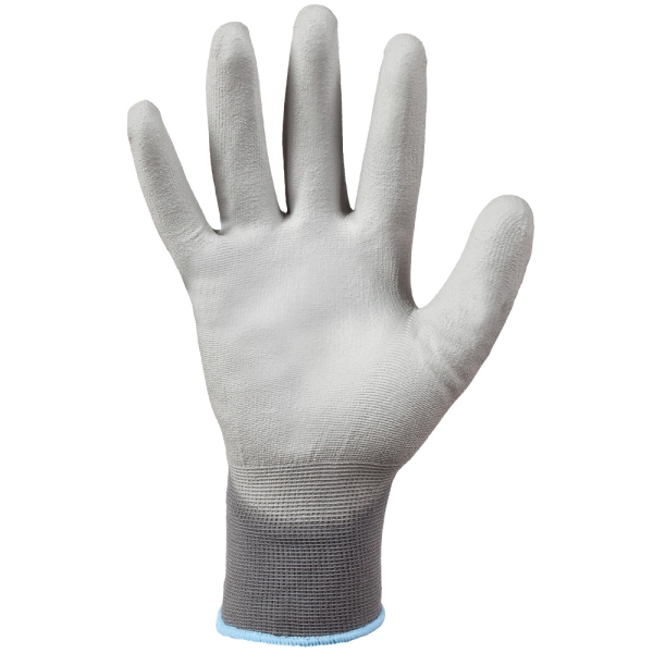 F-STRONGHAND, Nylon, PU beschichtet, Arbeitshandschuhe, *CLASSIC SHENZHEN*, VE: 240 Paar, grau