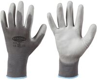 F-STRONGHAND, Strick-Arbeits-Handschuhe, SHENZHEN, grau