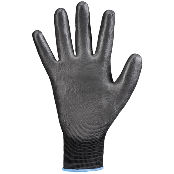F-STRONGHAND, Nylon, PU beschichtet, Arbeitshandschuhe,  *LINGBI*, VE: 240 Paar, schwarz