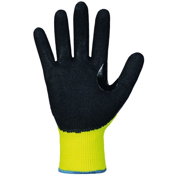 F-LEVEL 5, Schnittschutz, Nitril, Arbeitshandschuhe, *NEON CUT 5*, VE: 60 Paar, schwarz
