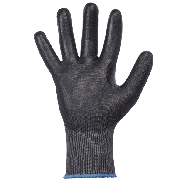 F-OPTIFLEX-Schnittschutz-Nylon-Arbeitshandschuhe, *TUCSON*, VE: 60 Paar, grau/schwarz
