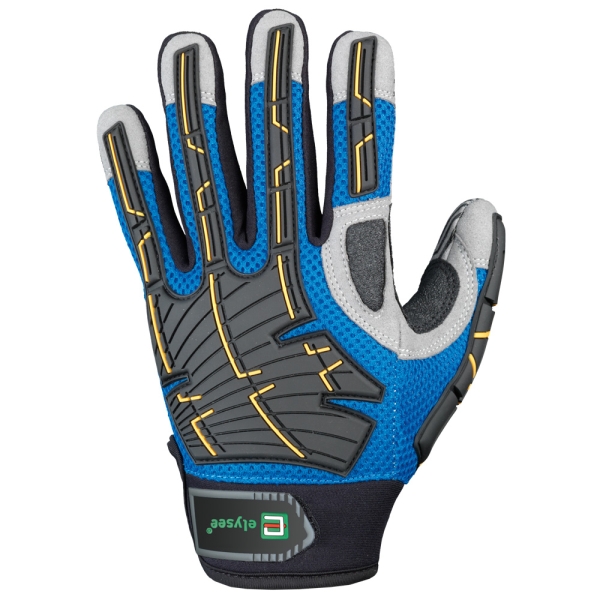 F-ELYSEE, Mechanicals, Arbeitshandschuhe, *TIMBERMAN*, VE: 72 Paar, blau/schwarz/grau