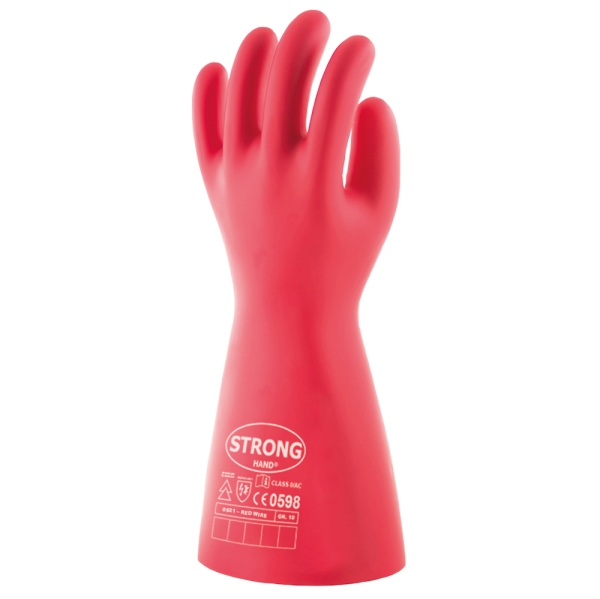 F-STRONGHAND, Handschuhe Elektriker, *RED WIRE
