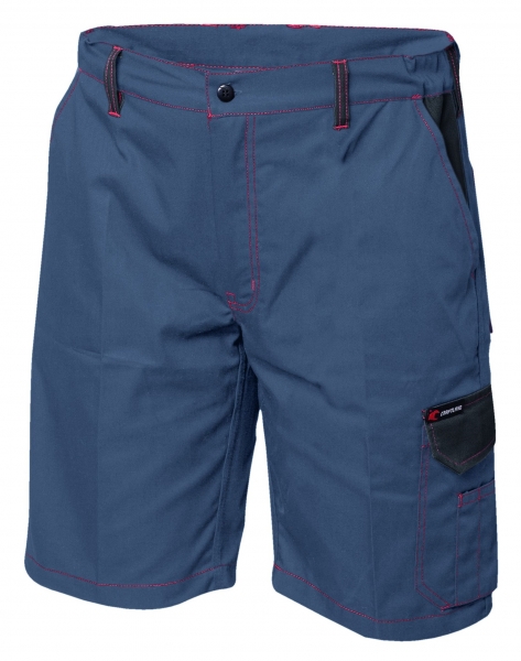 F-CRAFTLAND-Shorts, Twill *OSTENDE*, grau/schwarz