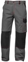 F-CRAFTLAND-Bundhose, Twill *MAASTRICHT*, grau/schwarz