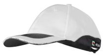 FELDTMANN-PSA-Kopfschutz, Cap *BRAD*, weiß/grau abgesetzt