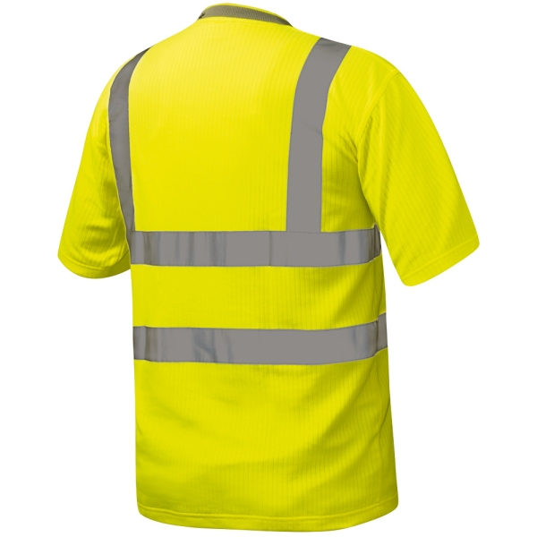 F-SAFESTYLE-Warnschutz-T-Shirt, *STEVEN*, 185g/m�, fluoreszierend gelb