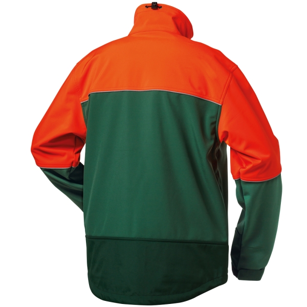 F-ELYSEE-Softshell Jacke, *SANDDORN*, gr�n/orange
