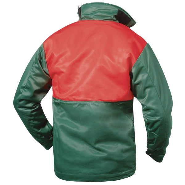F-ELYSEE-Schnittschutzjacke, *BUCHE*, gr�n/orange abgesetzt