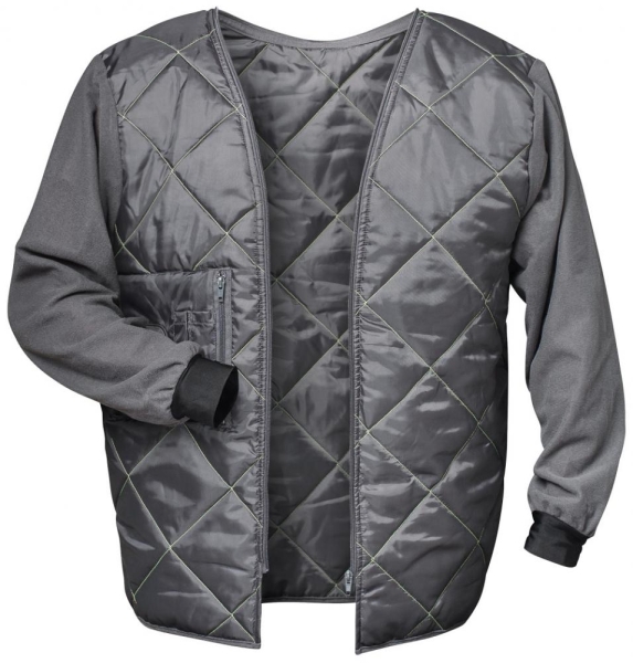 F-ELYSEE-2 in 1-Warnschutz-Jacke, *RUFUS*, fluoreszierend gelb/grau