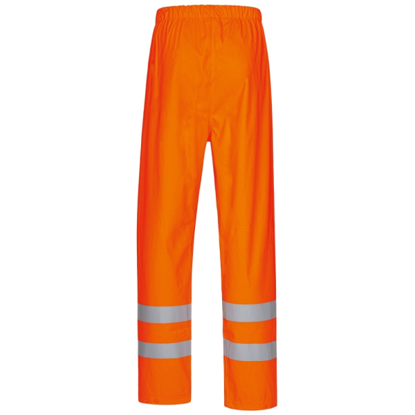 F-NORWAY, PU-Stretch-Regenbundhose, *LINUS*, 190g/m�, fluoreszierend orange