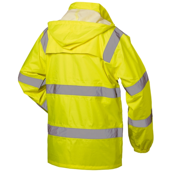F-SAFESTYLE-Warnschutz-Regenjacke, *ONNO*, fluoreszierend gelb
