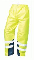 F-SAFESTYLE, Warn-Schutz-Bund-Hose, Arbeits-Sicherheits-Berufs-Hose *RENZ*, fluoreszierend gelb, marine abgesetzt