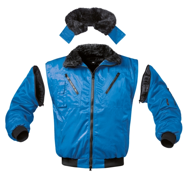 F-NORWAY-Pilotenjacke, *TRONDHEIM*, 250g/m�, royal