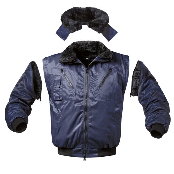 F-NORWAY-Pilotenjacke, *�STERSUND*, 250g/m�, marine