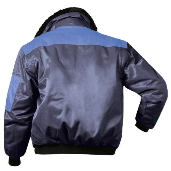 F-NORWAY-Pilotenjacke, *VEGA*, 250g/m�, marine/royal abgesetzt