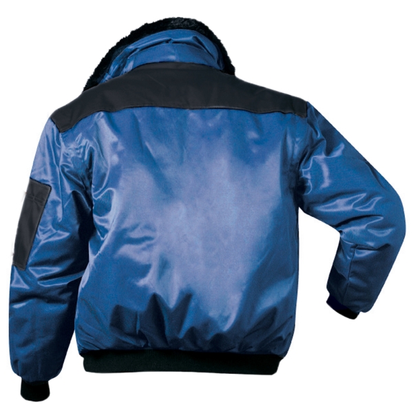 F-NORWAY-Pilotenjacke, *MOLDE*, 250g/m�, royal/schwarz