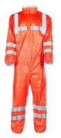 FELDTMANN-TYVEK-Einweg-Overall, Einmal-Schutz-Anzug, *TYVEK 500HV*, orange, VE = 25 Stück