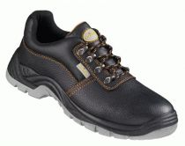 F-WICA-Sicherheits-Arbeits-Berufs-Schuhe, Halbschuhe O1, *ENNA*, schwarz/orange abgesetzt