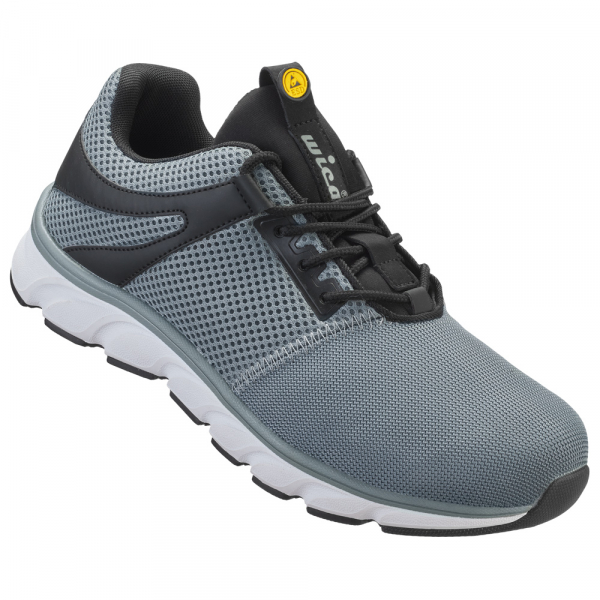 F-WICA*FINERO* HALBSCHUHE,  GRAU EN ISO 20347 O1 ESD SRA