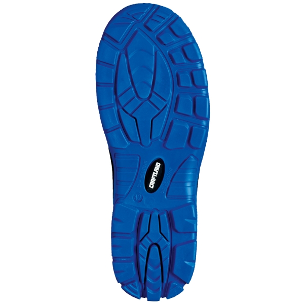 F-S3-CRAFTLAND-Sicherheitsschn�rschuhe, hoch, *SALDUS �K*, schwarz/blau abgesetzt