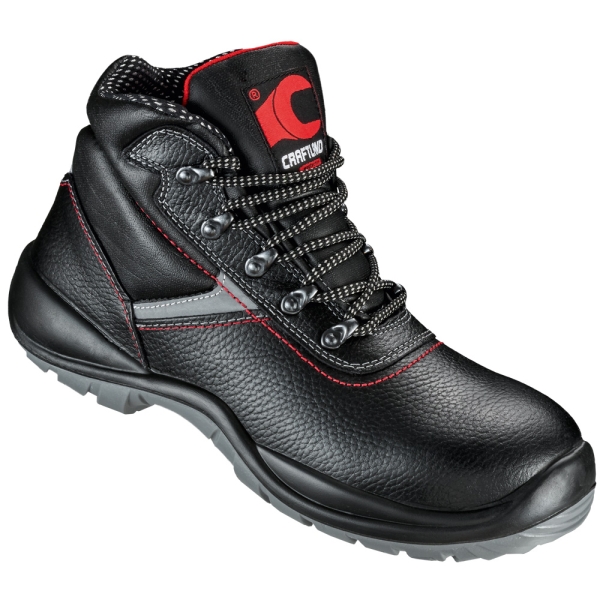 F-S3-CRAFTLAND-Sicherheitsschnürstiefel, *WEDEL NUOVO ÜK*, schwarz