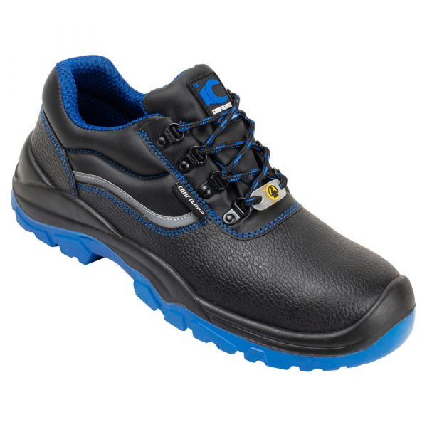 F-S3-CRAFTLAND-Sicherheitshalbschuhe, *NAUEN*, schwarz7blau