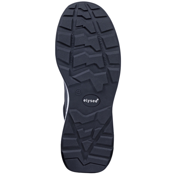 F-*CUSHIONPRO� CORE* HALBSCHUHE S1PS-*ELYSEE�* SCHWARZ/ WEI� ABGESETZT EN ISO 20345:2022 + A1:2024 S1PS FO SR SC ESD