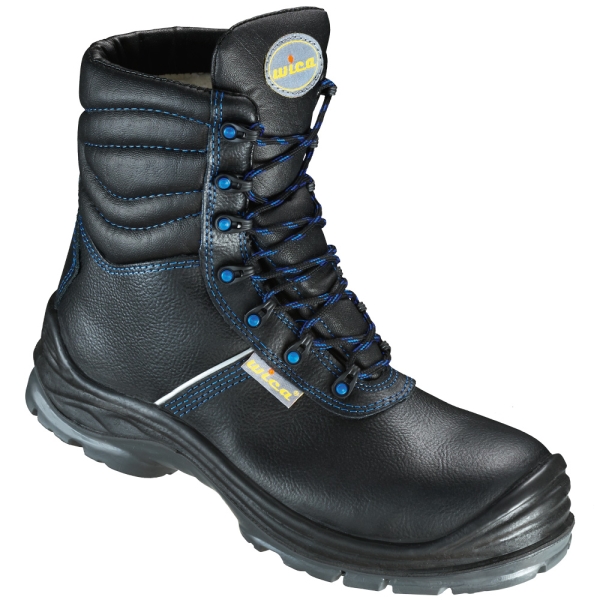 F-S3-ELYSEE-Winter-Sicherheitsschn�rstiefel, *WILHELMSHAVEN �K*, schwarz/blau abgesetzt