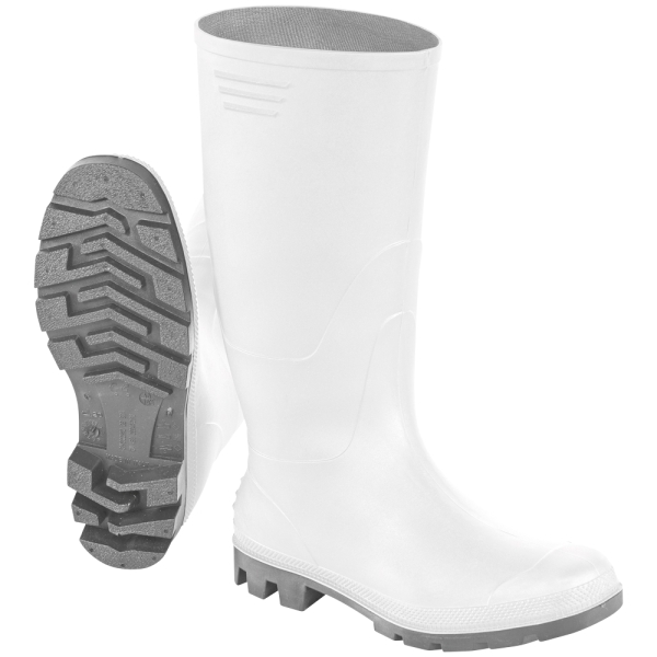 F-EUROMAX-PVC/NITRIL-Stiefel,  *METZGER*, wei�