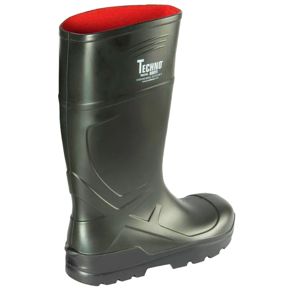 F-S5-PU-Stiefel, *VOSSO*,  gr�n