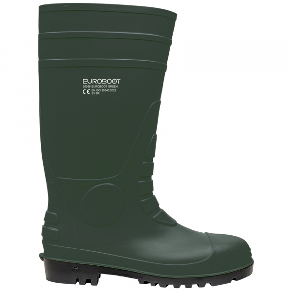 F-S5-PVC-Sicherheitsstiefel, *EUROBOOT*, green