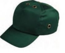 FELDTMANN-PSA-Kopfschutz, Anstoßkappe, Kappe PITCHER, grün