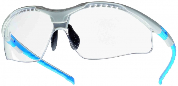 Ampri Schutzbrille PURO mit Seiten-&Augenbrauenschutz Arbeitsschutzbrille EN 166 