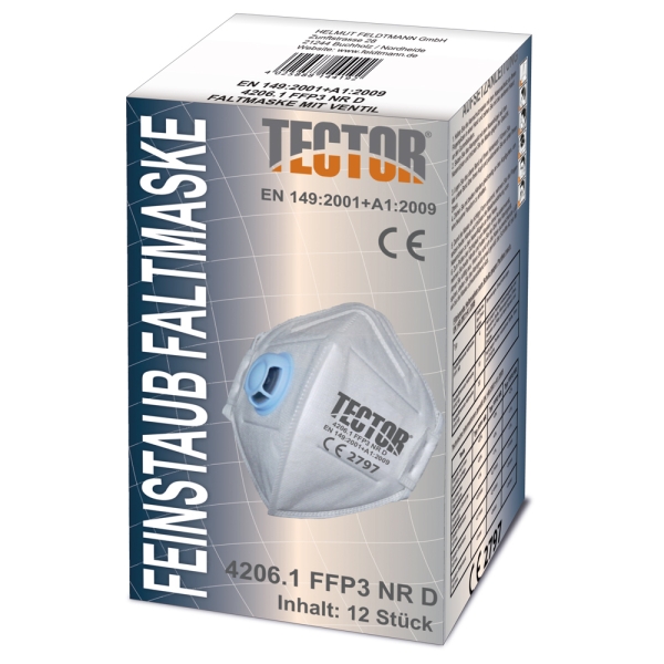 F-Feinstaub-Faltmaske, *P3* TECTOR